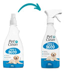 Shampoo Banho Seco Pet Clean Para Cães e Gatos 500ml Prático e Eficiente