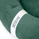 Caminha Nuvem Pet Redonda 50cm Ninho Soft para Gatos Verde Musgo