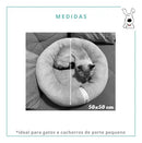 Cama Nuvem para Gatos Pet Soft Redonda 50x50cm Super Conforto Chiclete