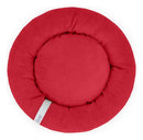 Caminha Nuvem Pet Redonda 50cm Super Macia para Gatos Cor Vermelha