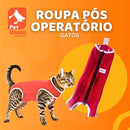 Roupa Pós Cirúrgica para Gatos Machos e Fêmeas Tamanho 03