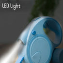 Guia Retrátil Pet 5 Metros para Cães Até 25kg com LED Segurança e Controle