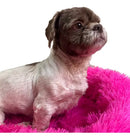 Caminha Nuvem Pet Grande 70cm de Pelúcia para Cães e Gatos Cor Rosa