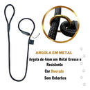 Guia Unificada Educativa 1,5 Metros Jamil Pet para Adestramento Vermelho