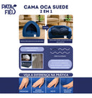 Cama Toca Iglu para Cães e Gatos em Suede Conforto e Estilo Patas Fiéis