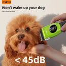 Máquina de Tosa Pet Sem Fio Inova Cases Silenciosa 3 Velocidades Verde