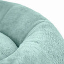 Caminha Nuvem Pet Redonda 50cm Ninho Soft para Gatos Verde Menta