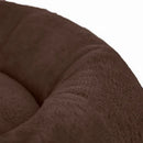 Cama Nuvem para Gatos Pet Soft Redonda 50x50cm Super Conforto Tabaco