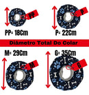 Colar Elizabetano Ajustável e Macio para Cães e Gatos do PP ao G