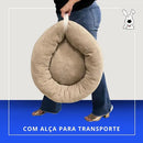 Cama Nuvem para Gatos Pet Soft Redonda 50x50cm Super Conforto Chiclete