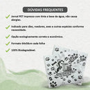 Jornal Higiênico Biodegradável Para Pets 300 Folhas 5kg